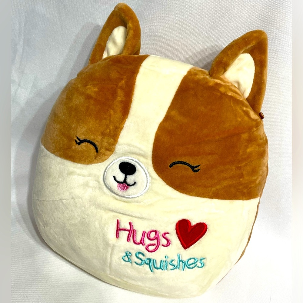 REGINA The Corgi Squishmallow 10” plush stuffed animal great condition